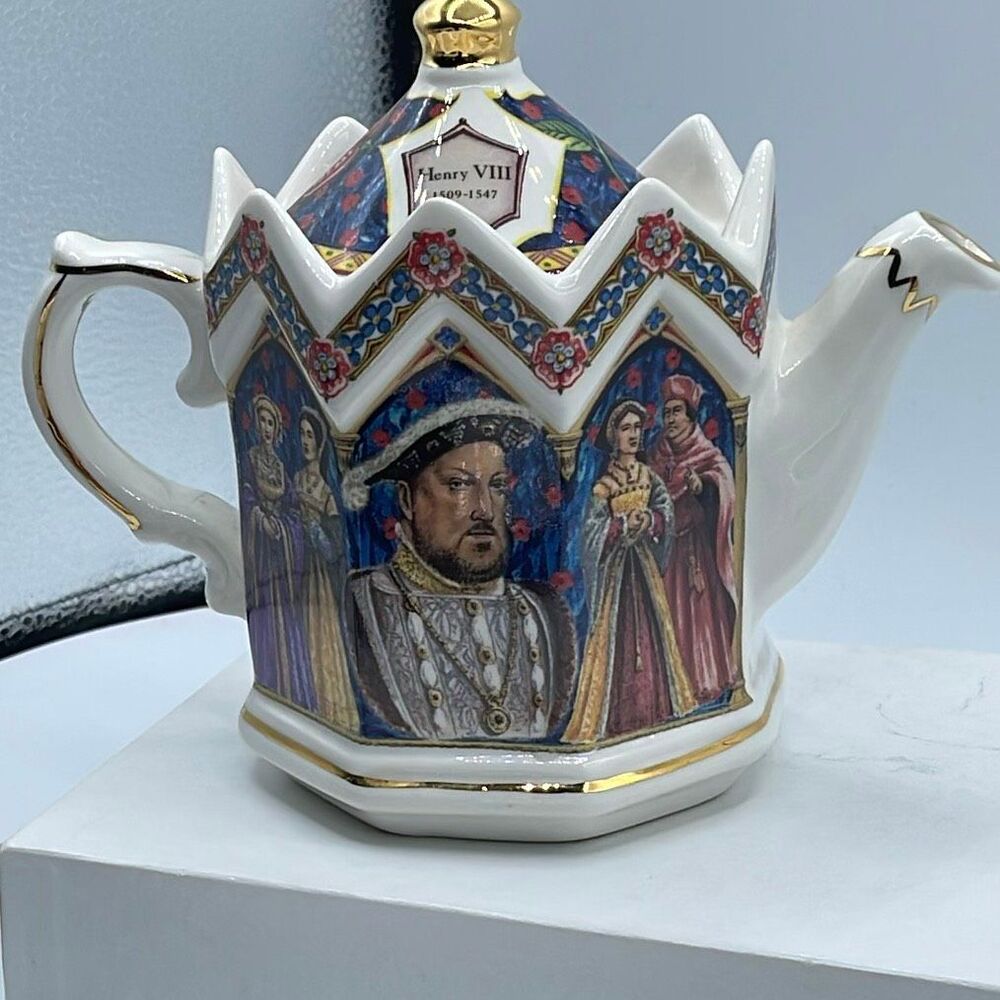 Vintage James Sadler “ Characters of Britain-Henry VIII” teapot.